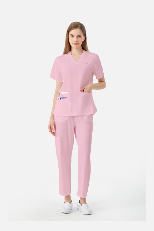Unifomes Quirúrgicos Corte Recto- Mujer Rosa
