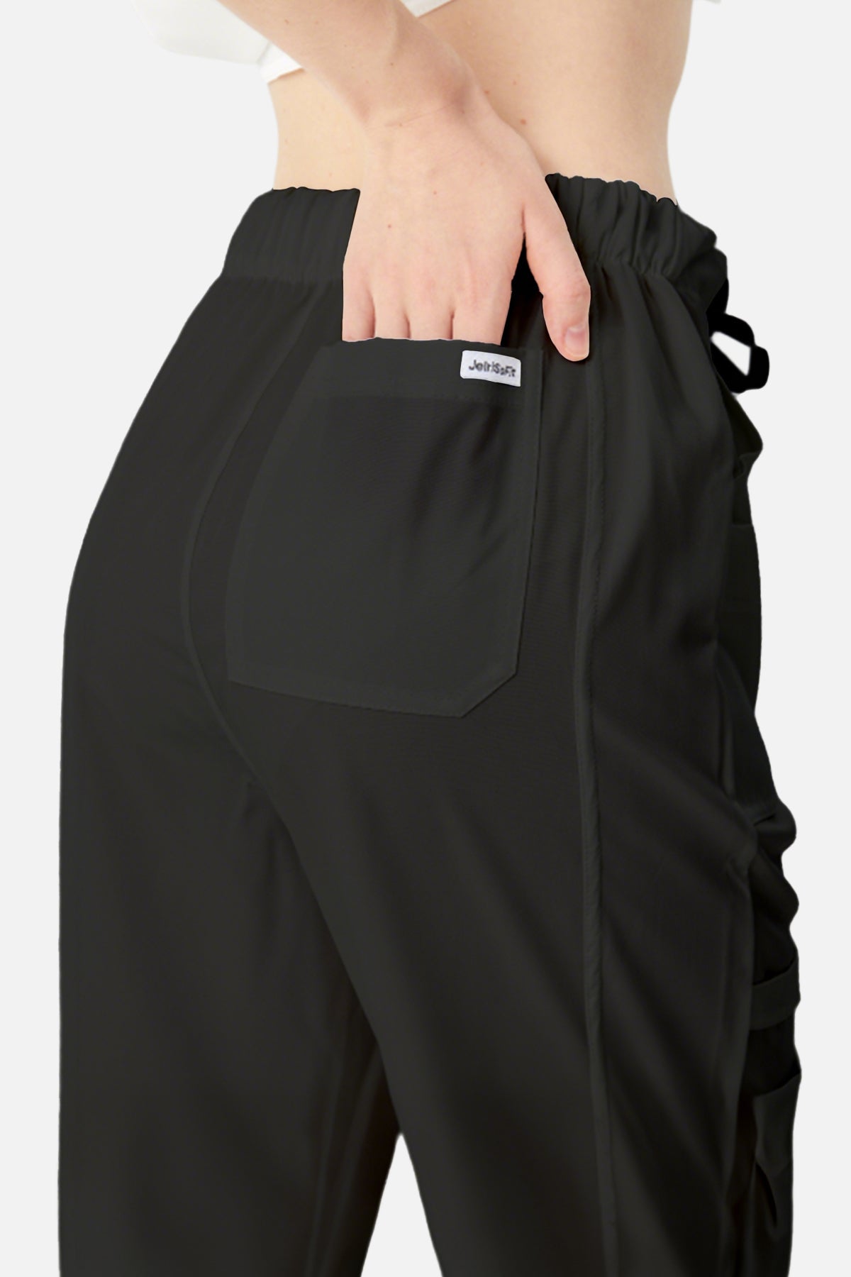 Uniformes Médicos Corte Recto - Mujer Negro