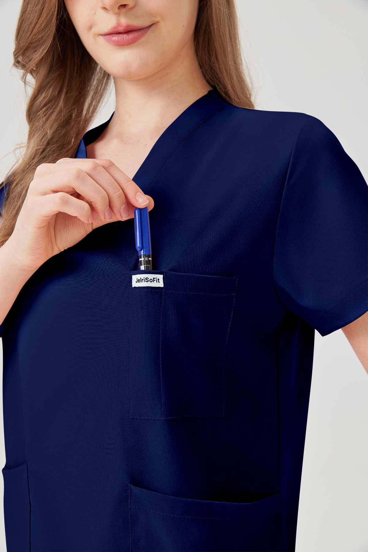 Prime Unifomes Quirúrgicos - Mujer Azul Marino