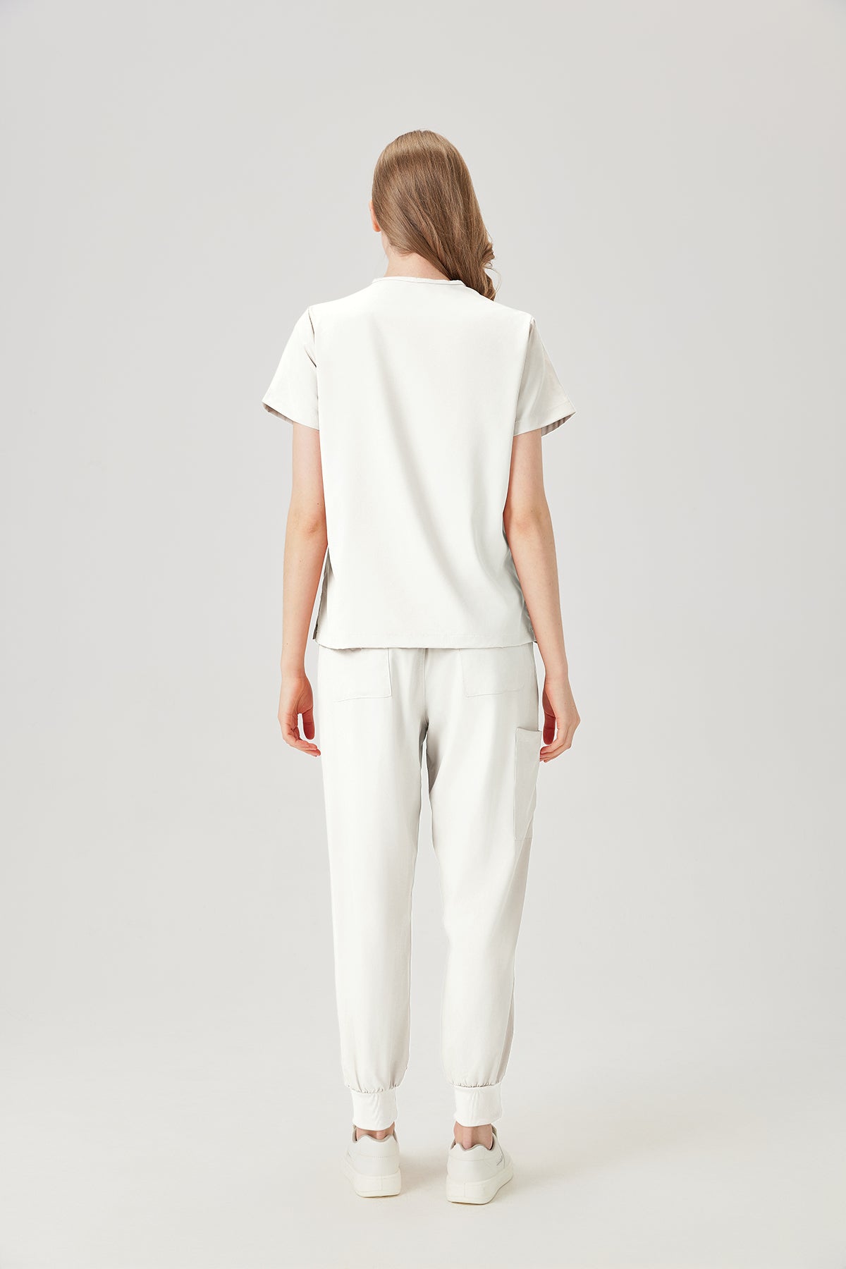 Prime Uniformes de Trabajo - Mujer Blanco crema