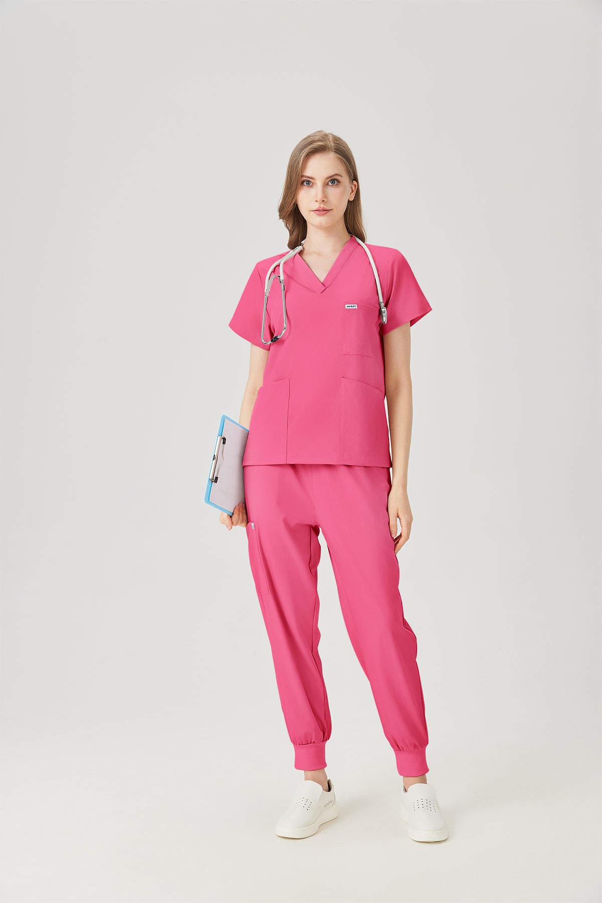 Prime Pijama Quirúrgica - Mujer Fucsia