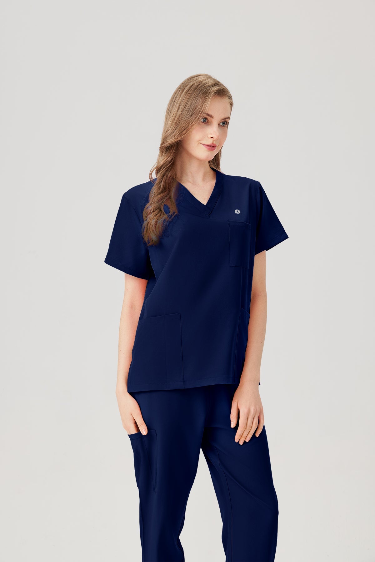 Classic Pijama Quirúrgica - Mujer Azul Marino