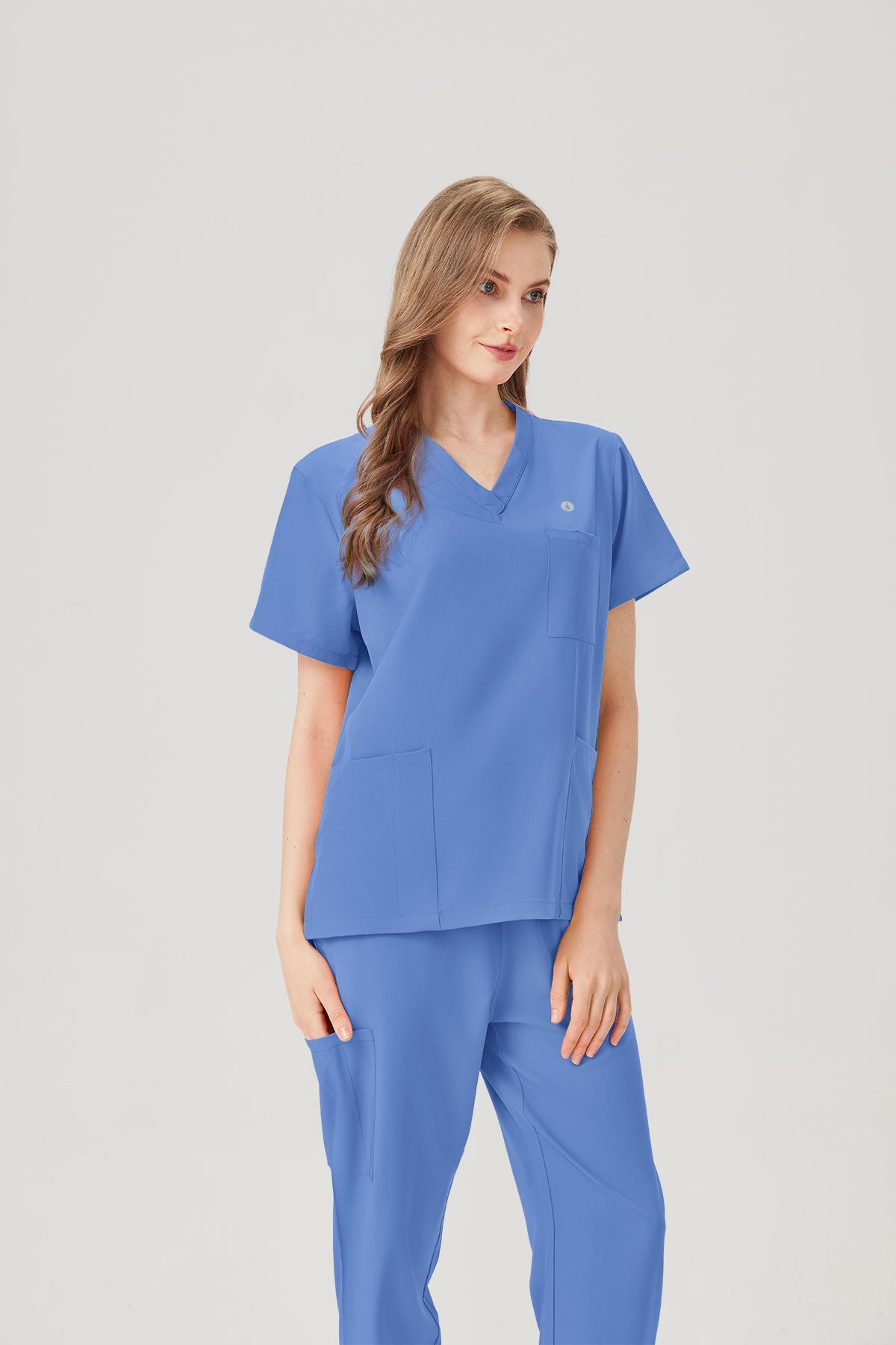 Classic Uniformes de Trabajo - Mujer Azul Claro