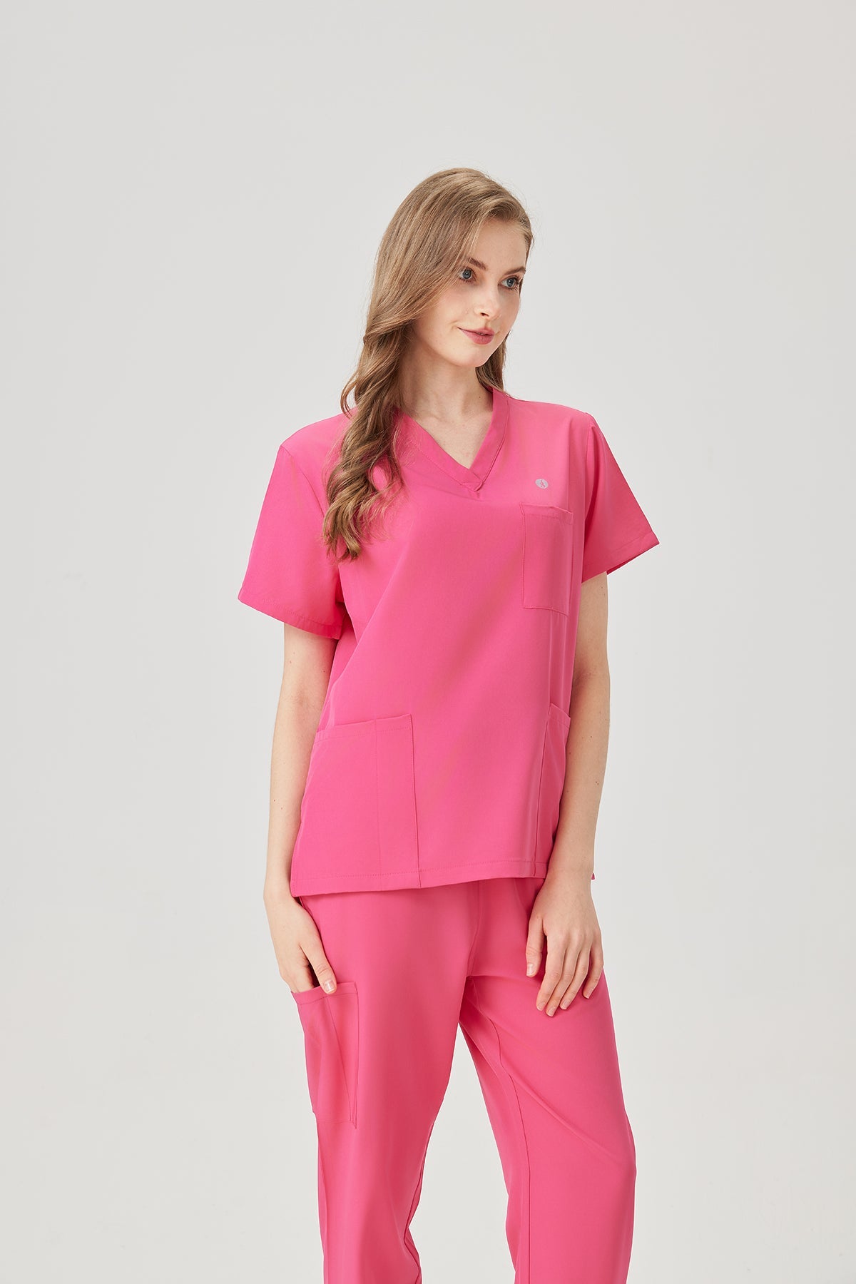 Classic Uniformes Médicos - Mujer Fucsia