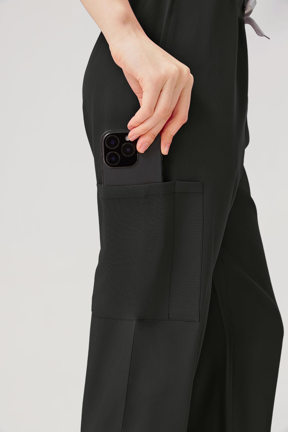 Classic Pijama Quirúrgica - Mujer Negro