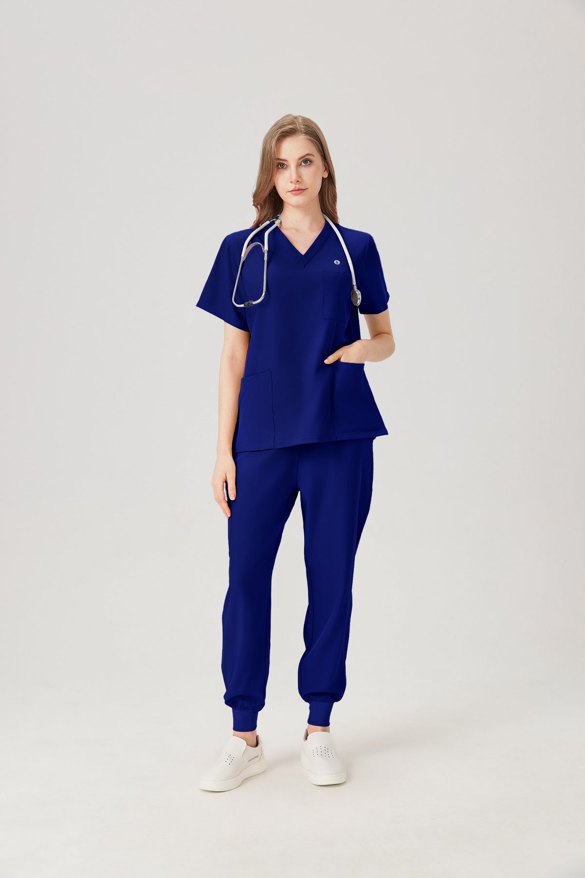 Classic Uniformes Médicos - Mujer Azul Rey