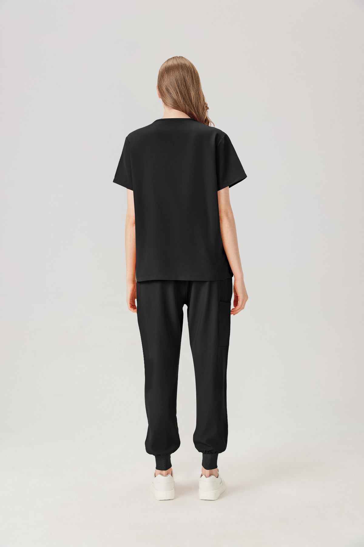 Classic Pijama Quirúrgica - Mujer Negro