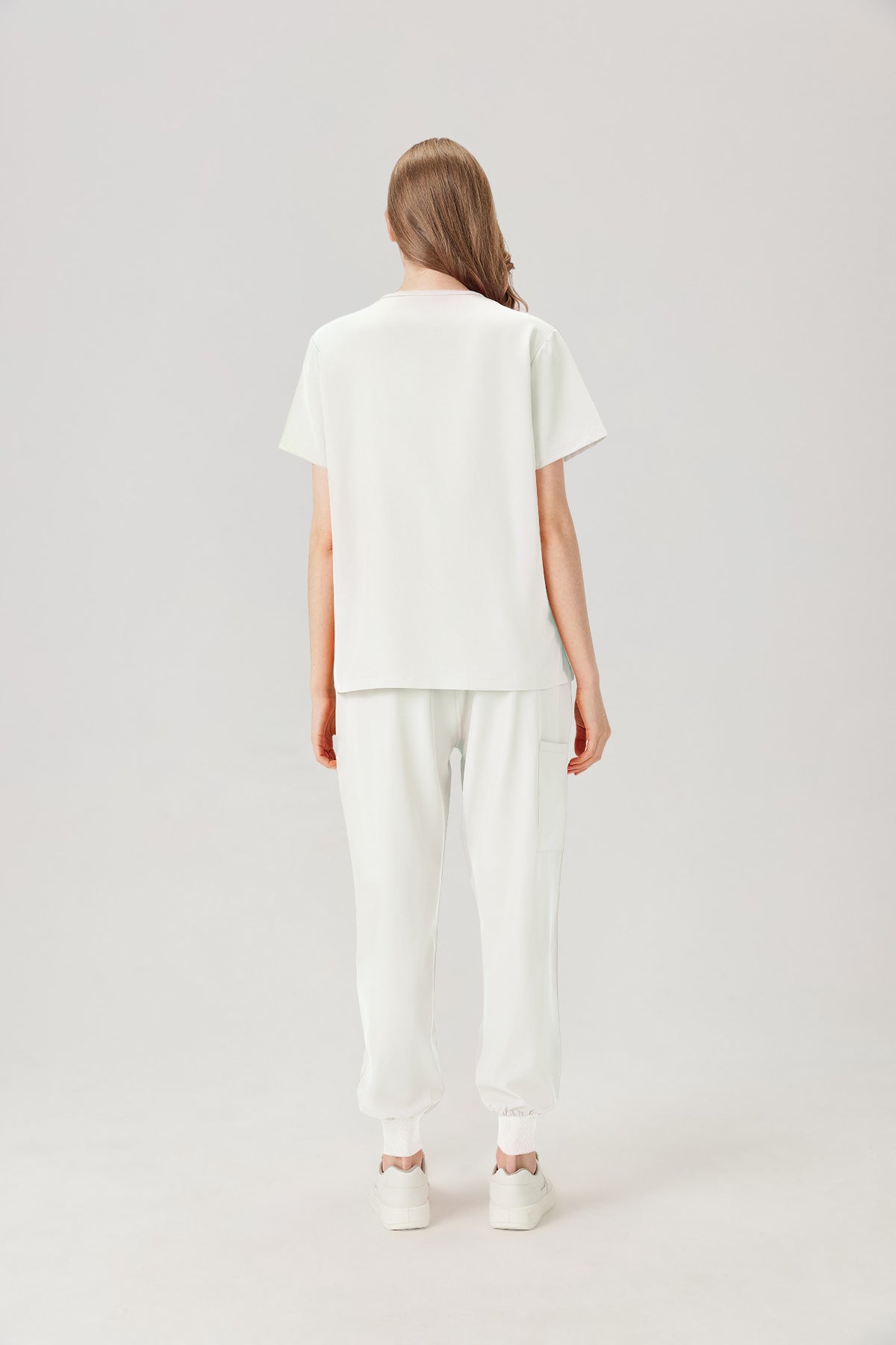 Classic Uniformes de Trabajo - Mujer Blanco crema