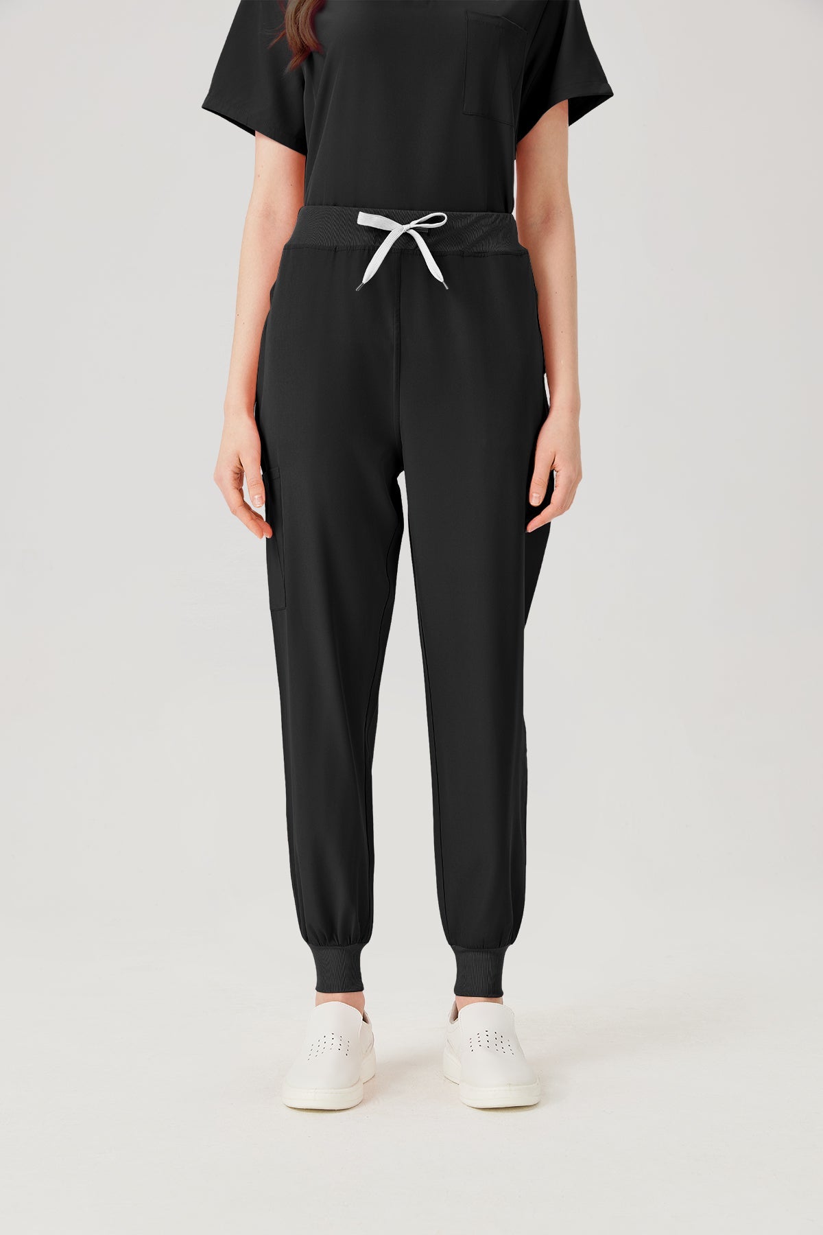 Classic Pijama Quirúrgica - Mujer Negro