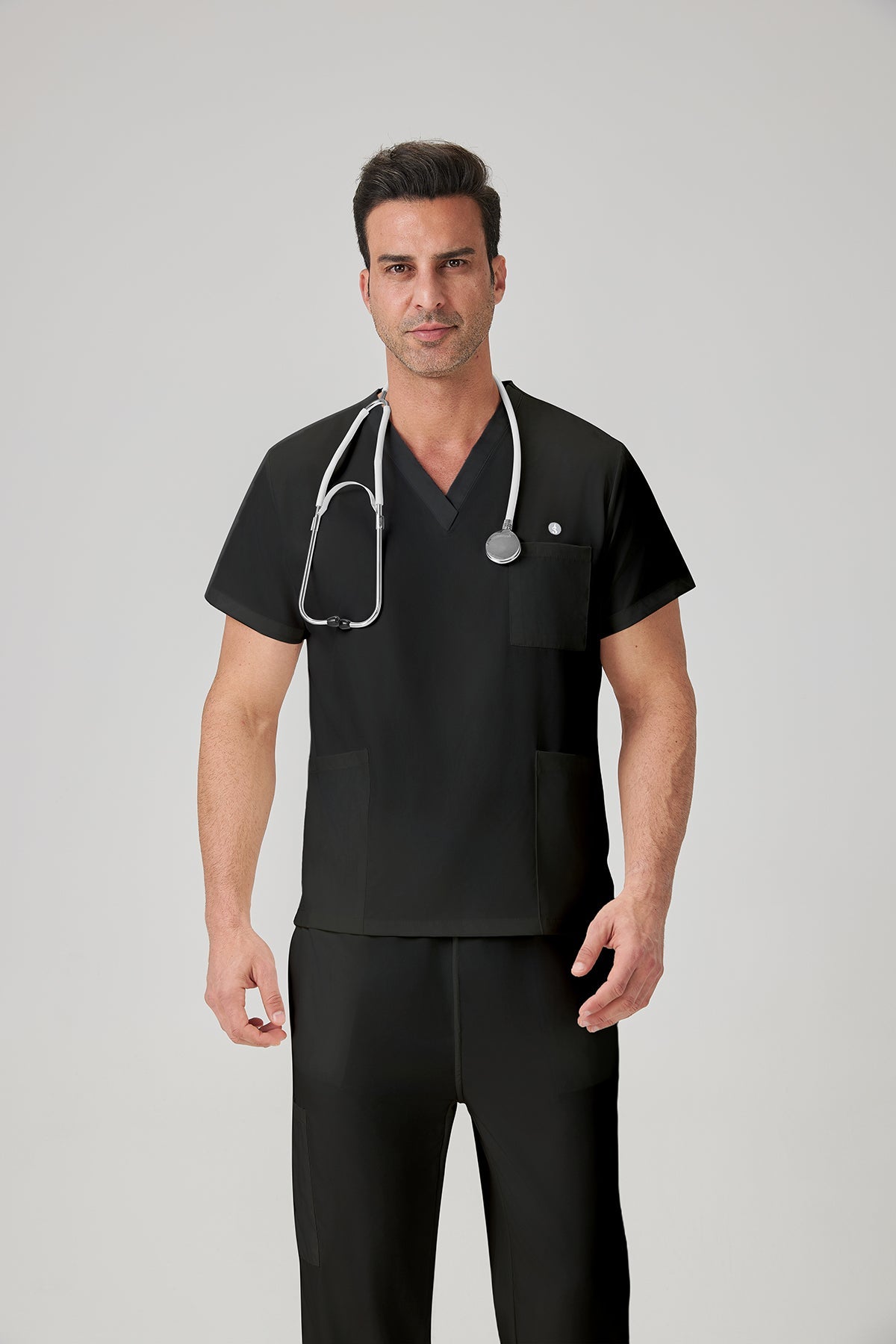 Classic Uniformes Quirúrgicos - Hombre Negro