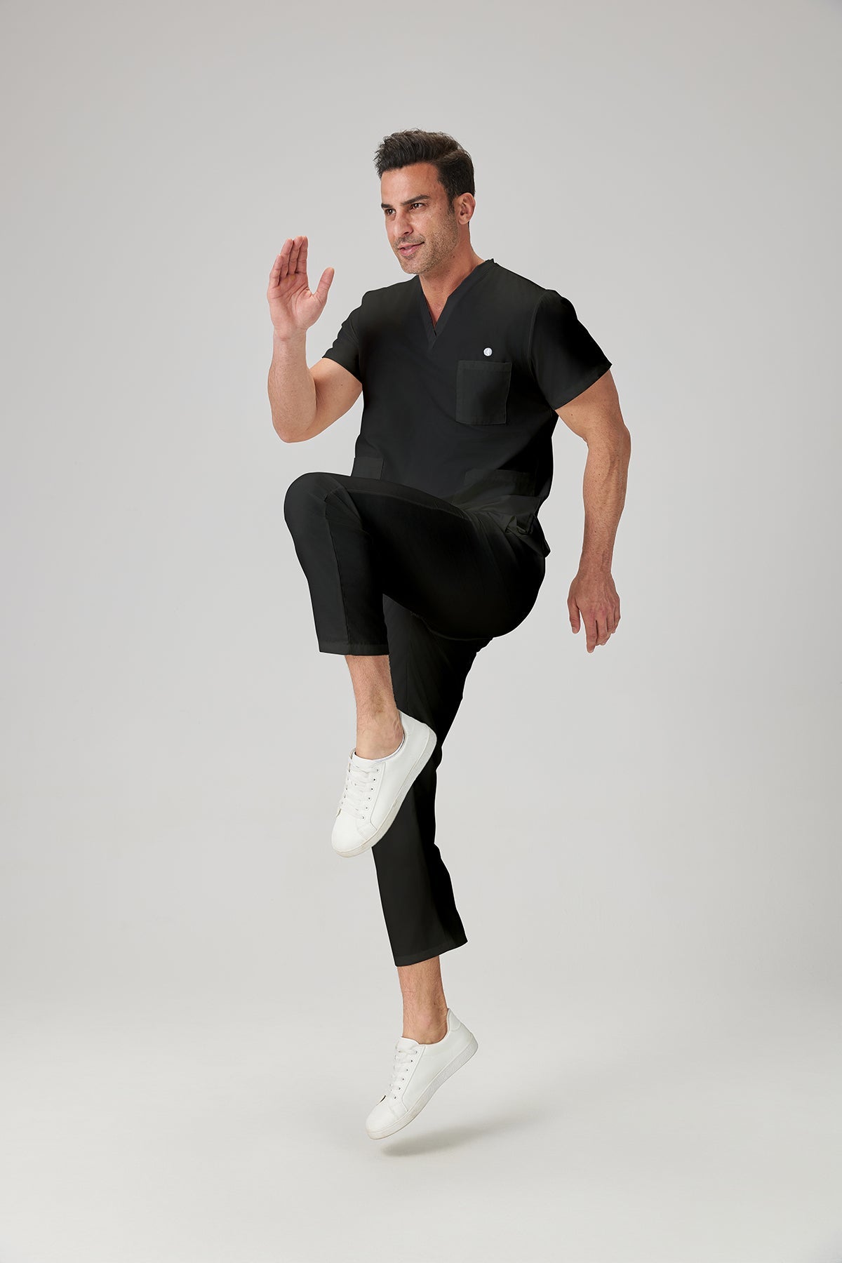 Classic Uniformes Quirúrgicos - Hombre Negro
