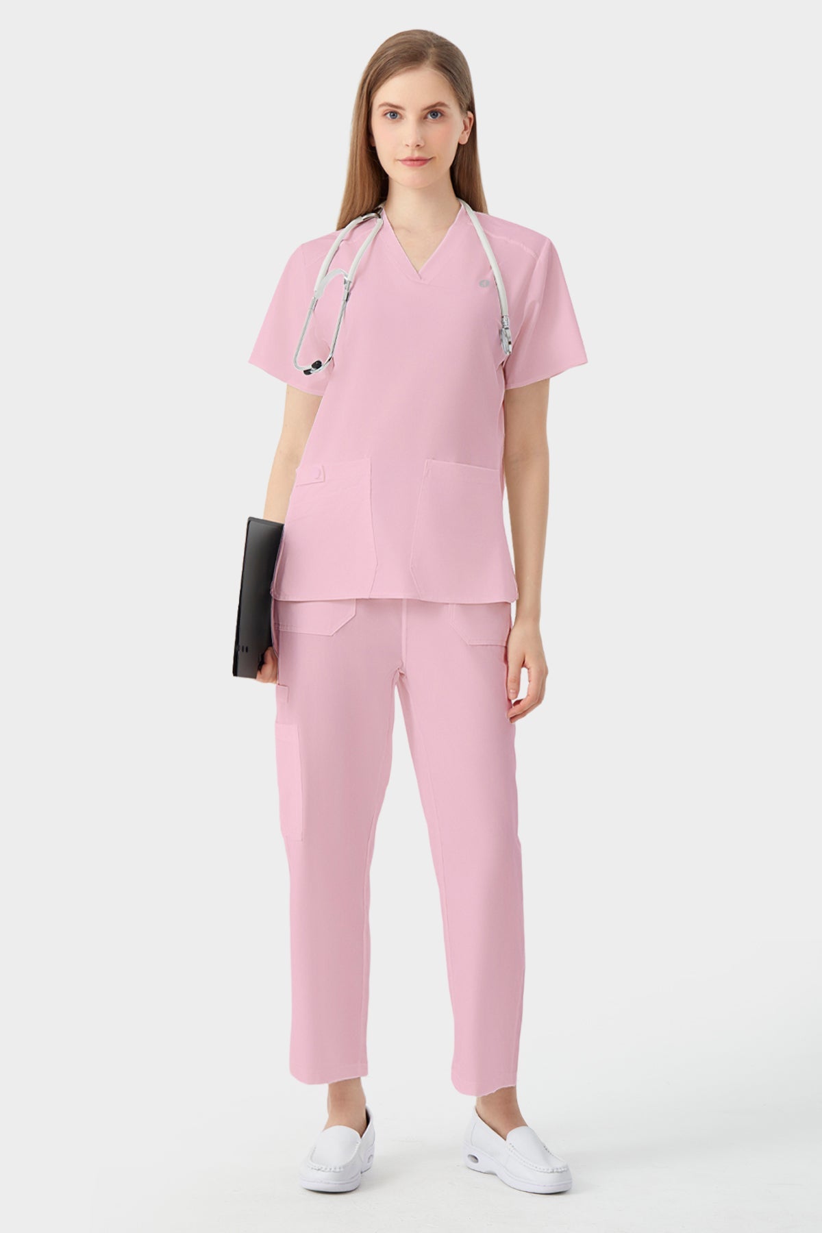 Unifomes Quirúrgicos Corte Recto- Mujer Rosa