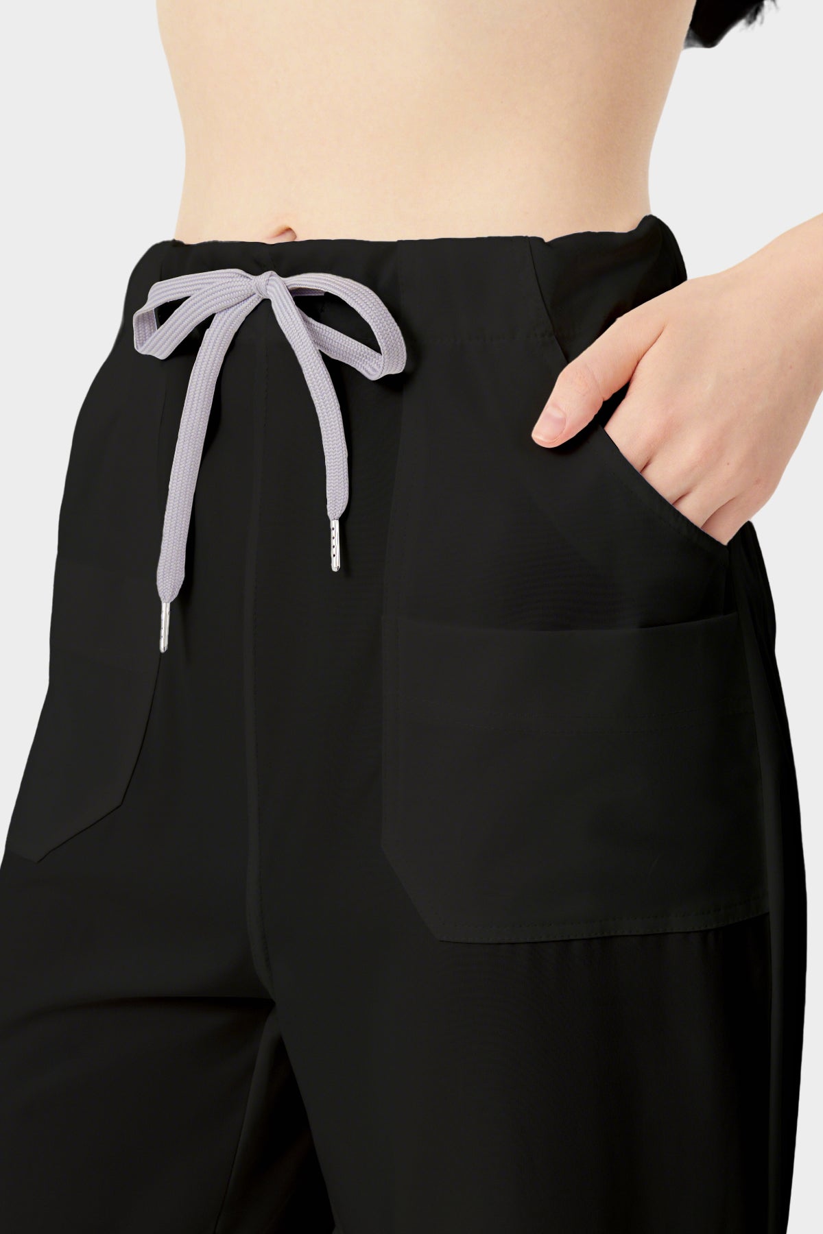 Uniformes Médicos Corte Recto - Mujer Negro