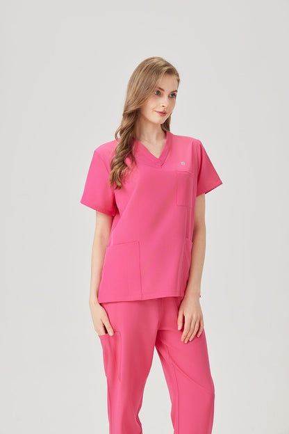 Classic Uniformes Médicos - Mujer Fucsia