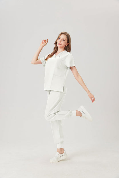 Classic Uniformes de Trabajo - Mujer Blanco crema