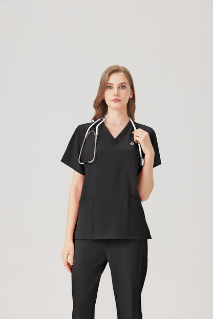Classic Pijama Quirúrgica - Mujer Negro