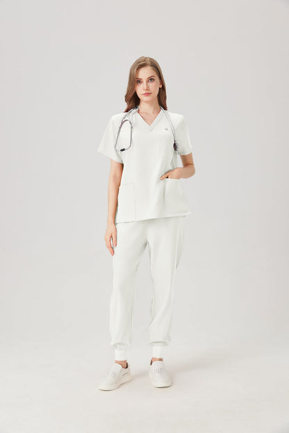 Classic Uniformes de Trabajo - Mujer Blanco crema