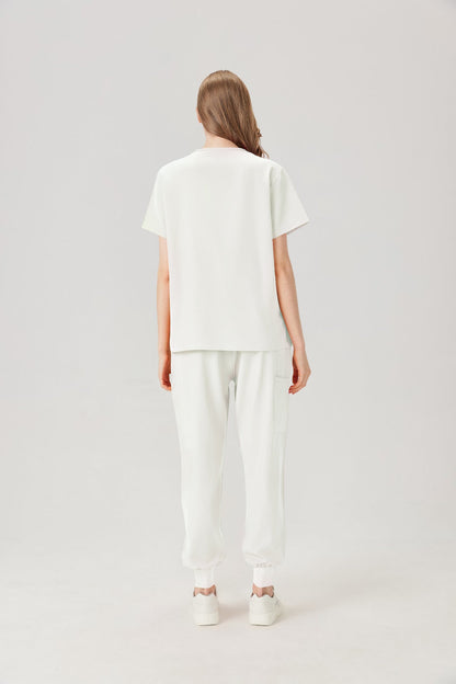 Classic Uniformes de Trabajo - Mujer Blanco crema