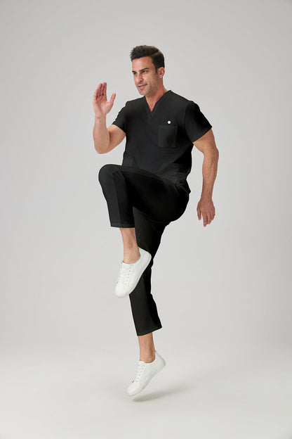 Classic Uniformes Quirúrgicos - Hombre Negro