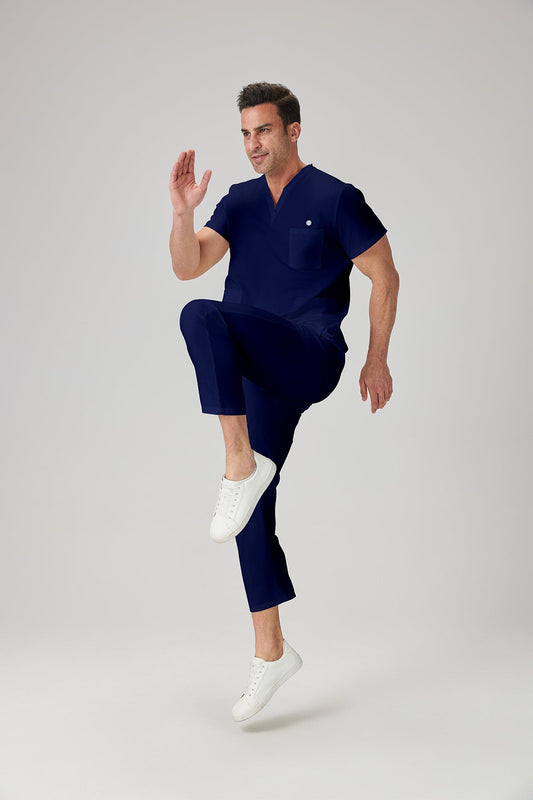 Classic Uniformes Quirúrgicos - Hombre Azul Marino
