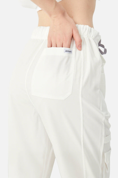 Uniformes de Trabajo Corte Recto - Mujer Blanco crema
