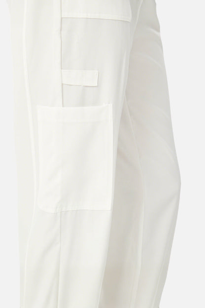 Uniformes de Trabajo Corte Recto - Mujer Blanco crema